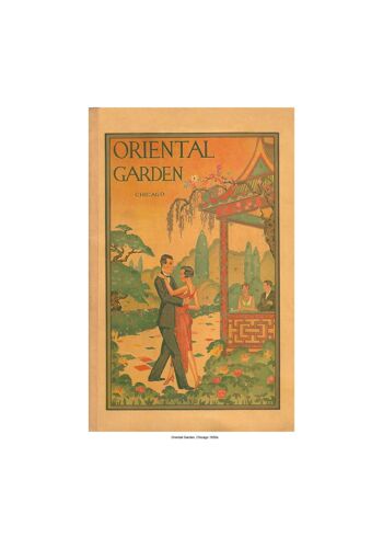 Jardin oriental, Chicago des années 1930 - A4 (210x297mm) impression d'archives (sans cadre) 2