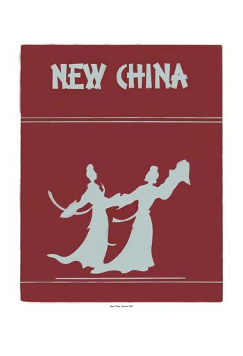 Nouvelle Chine, Denver, 1951 - Impression d'archives A4 (210 x 297 mm) (sans cadre) 1