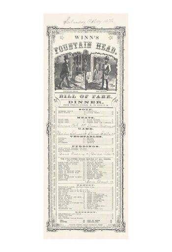 Tête de fontaine de Winn, San Francisco (vers) 1853 - A3 (297x420mm) Tirage d'archives (Sans cadre) 2