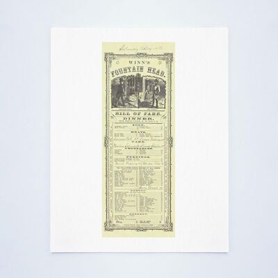 Winn's Fountain Head, San Francisco (circa) 1853 - A3+ (329x483mm, 13x19 inch) Archival Print (Unframed)