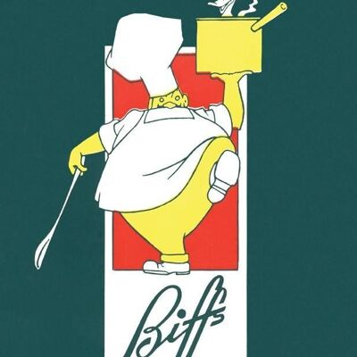 Biff's, Los Angeles 1954 - A4 (210x297mm) Archivdruck (ungerahmt)