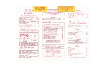 Biff's, Los Angeles 1954 - A3 (297x420mm) impression d'archives (sans cadre) 2