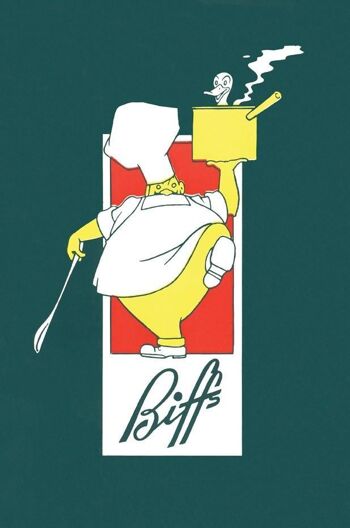 Biff's, Los Angeles 1954 - A3+ (329 x 483 mm, 13 x 19 pouces) impression d'archives (sans cadre) 1