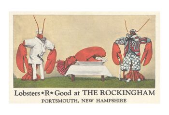 The Rockingham, Portsmouth NH (vers) 1910 - A1 (594x840mm) impression d'archives (sans cadre) 1