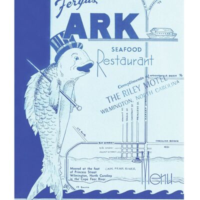 Fergus' The Ark, Wilmington, North Carolina 1961 - A4 (210x297mm) Archival Print (Unframed)