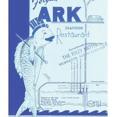 Fergus' The Ark, Wilmington, North Carolina 1961 - A3 (297x420mm) Archival Print (Unframed)