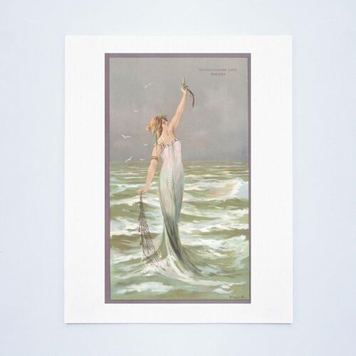 S/S George Washington 1911 - A3+ (329x483mm, 13x19 inch) Archival Print (Unframed)