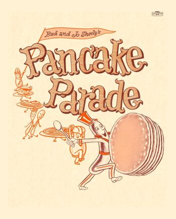 Pancake Parade de Bud & Jo Sheely, Rancho Cordova, CA des années 1960 - A4 (210 x 297 mm) impression d'archives (sans cadre) 3