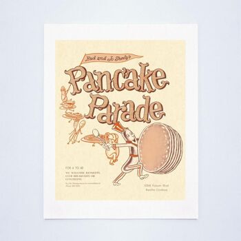 Pancake Parade de Bud & Jo Sheely, Rancho Cordova, CA des années 1960 - A3 + (329 x 483 mm, 13 x 19 pouces) impression d'archives (sans cadre) 4