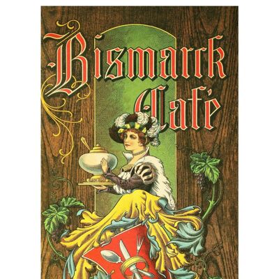 Bismarck Café, San Francisco 1900s - A3+ (329x483mm, 13x19 inch) Archival Print (Unframed)