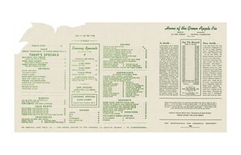 The Green Apple Pie Shop 1946 - A2 (420x594mm) impression d'archives (sans cadre) 2