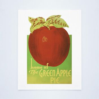 The Green Apple Pie Shop 1946 - A2 (420x594mm) impression d'archives (sans cadre) 3