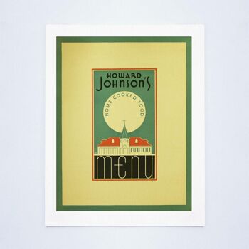 Howard Johnson's, Nouvelle-Angleterre, années 1940/1950 - A3+ (329x483mm, 13x19 pouces) impression d'archives (sans cadre) 1