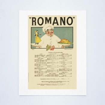 Romano, Paris 1923 - A3 (297x420mm) Tirage d'archives (Sans cadre) 2