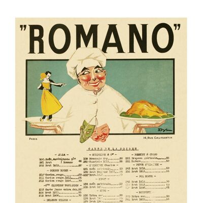 Romano, Paris 1923 - A2 (420x594mm) Archival Print (Unframed)