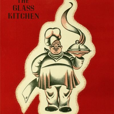 The Glass Kitchen, Pennsylvania/Delaware 1948 - A4 (210x297mm) Archivdruck (ungerahmt)