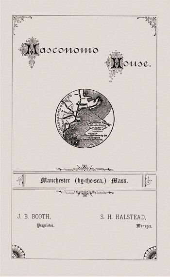 Masconomo House, Manchester-by the Sea, Massachusetts 1881 - A1 (594x840mm) Tirage d'archives (Sans cadre) 3