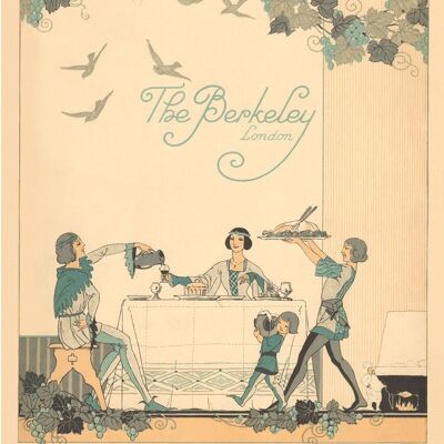 The Berkeley Hotel, London 1924 - A3 (297x420mm) Archival Print (Unframed)