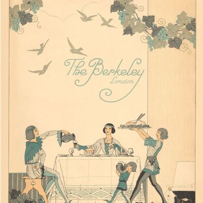 The Berkeley Hotel, London 1924 - A3+ (329x483mm, 13x19 inch) Archival Print (Unframed)