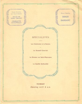 The Berkeley Hotel, Londres 1924 - A1 (594x840mm) Tirage d'archives (Sans cadre) 3