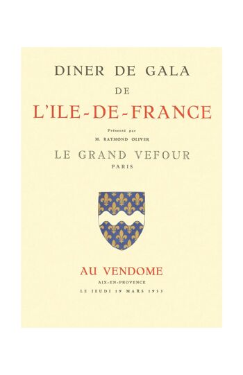 Au Vendôme, Aix-en-Provence, France 1953 - A1 (594x840mm) Tirage d'archives (Sans cadre) 2
