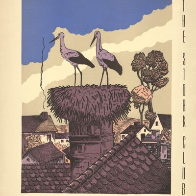 Stork Club, New York 1940 - A4 (210 x 297 mm) Archivdruck (ungerahmt)