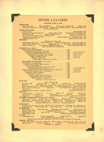 Stork Club, New York 1940 - A3 (297x420mm) impression d'archives (sans cadre) 2