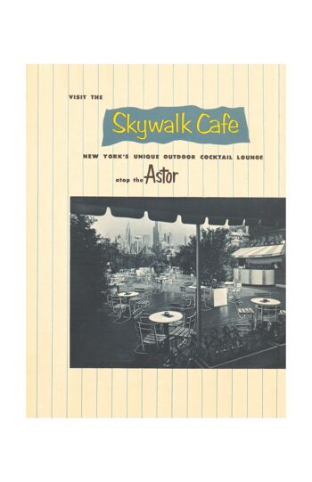 Hôtel Astor, New York 1953 - A3+ (329 x 483 mm, 13 x 19 pouces) impression d'archives (sans cadre) 3