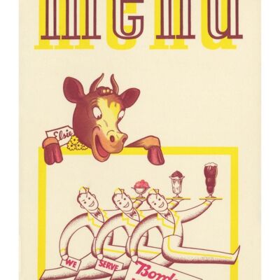 Mission Creamery, San Francisco 1950er Jahre - 50 x 76 cm (20 x 30 Zoll) Archivdruck (ungerahmt)