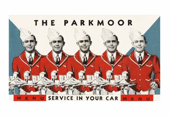 Le Parkmoor Drive-In, St Louis des années 1940 - A3+ (329 x 483 mm, 13 x 19 pouces) impression d'archives (sans cadre) 1