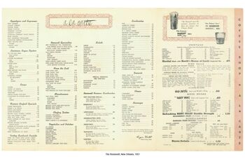 Roosevelt Hotel, La Nouvelle-Orléans 1951 - A4 (210x297mm) impression d'archives (sans cadre) 2