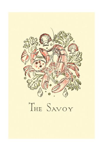 The Savoy River Restaurant, Londres 1975 - A3+ (329x483mm, 13x19 pouces) impression d'archives (sans cadre) 1