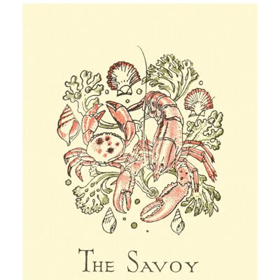The Savoy River Restaurant, London 1975 - A3+ (329x483mm, 13x19 inch) Archival Print (Unframed)