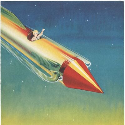 New Year's Rocket, Cumberland Hotel, London 1935 - A2 (420x594mm) Archival Print (Unframed)