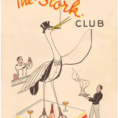 Stork Club, New York 1930s - A3+ (329x483mm, 13x19 inch) Archival Print (Unframed)