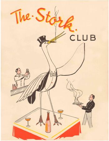 Stork Club, New York des années 1930 - A3+ (329 x 483 mm, 13 x 19 pouces) impression d'archives (sans cadre) 1