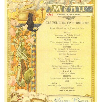 Grand Hotel Paris 1895 - A1 (594x840mm) Stampa d'archivio (senza cornice)