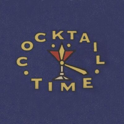 Cocktail Time, Caterer's Long Beach CA 1930er Jahre - 21 x 21 cm (ca. 8 x 8 Zoll) Archival Print (ungerahmt)