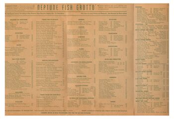 Neptune Fish Grotto, San Francisco 1938 - A1 (594x840mm) impression d'archives (sans cadre) 2