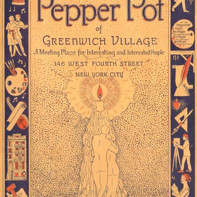 Pepper Pot, New York 1920er Jahre - A4 (210 x 297 mm) Archivdruck (ungerahmt)