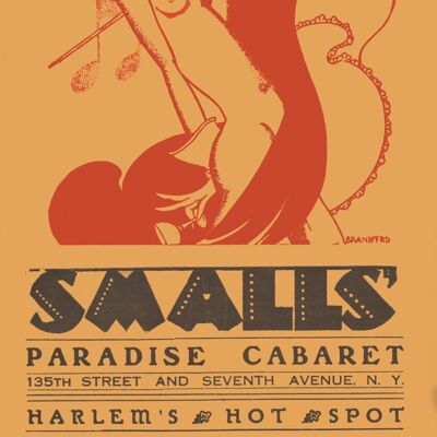 Smalls' Paradise Cabaret, Harlem 1930s - A1 (594x840mm) Archival Print (Unframed)