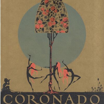 Hotel Coronado, St Louis 1920s - A1 (594x840mm) Archival Print (Unframed)