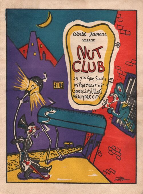 Nut Club, New York 1943 - A4 (210x297mm) Archival Print (Unframed)