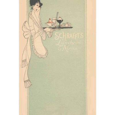 Schrafft's, New York 1920 - A4 (210x297mm) Archival Print (Unframed)