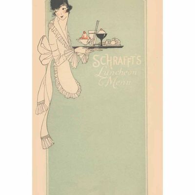 Schrafft's, New York 1920 - A2 (420x594mm) Archival Print (Unframed)