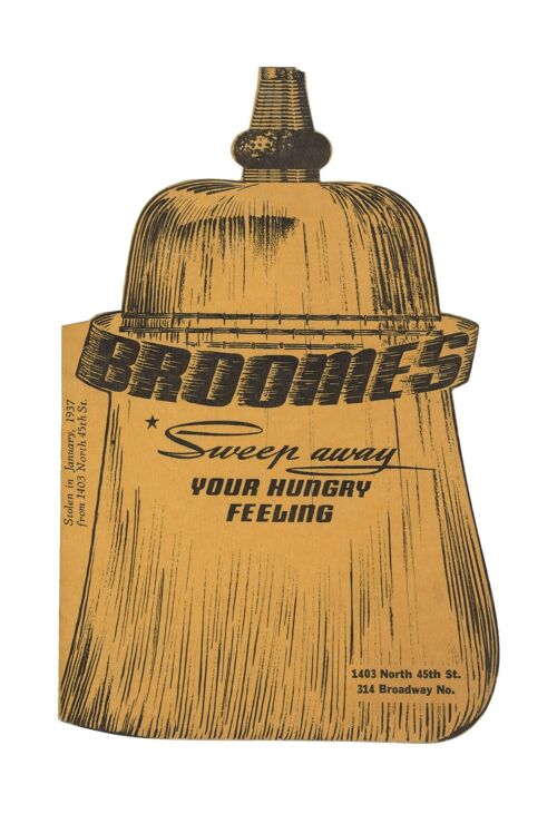 Broome's, Seattle 1937 - A4 (210x297mm) Archival Print (Unframed)