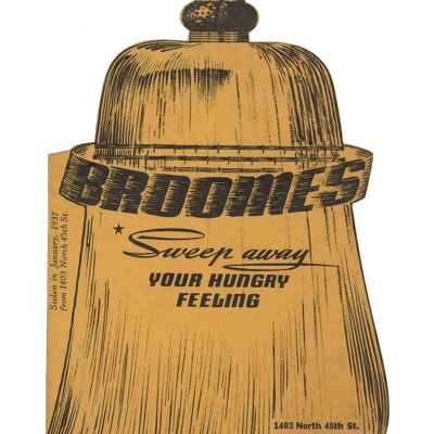 Broome's, Seattle 1937 - A3+ (329 x 483 mm, 13 x 19 pouces) impression d'archives (sans cadre)