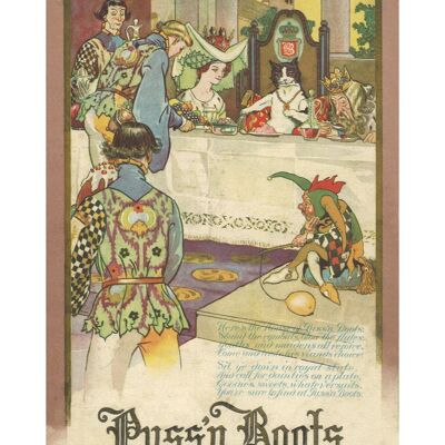 Puss'n Boots, Seattle 1920s - 50x76cm (20x30 inch) Archival Print (Unframed)