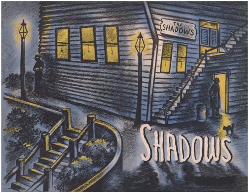 Shadows, San Francisco 1960s - A4 (210x297mm) Archival Print (Unframed)