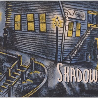 Shadows, San Francisco anni '60 - A3 (297 x 420 mm) Stampa d'archivio (senza cornice)